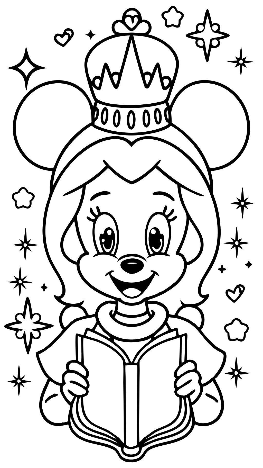 Pages de livres à colorier Disney